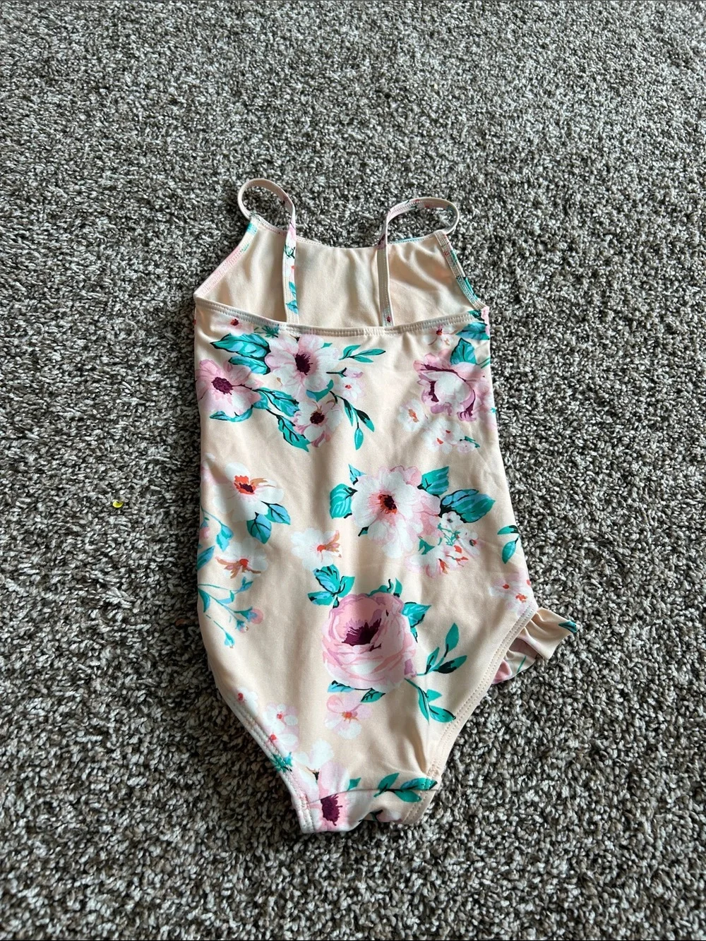 H&M Girls Floral One Piece Swimsuit 5T/6